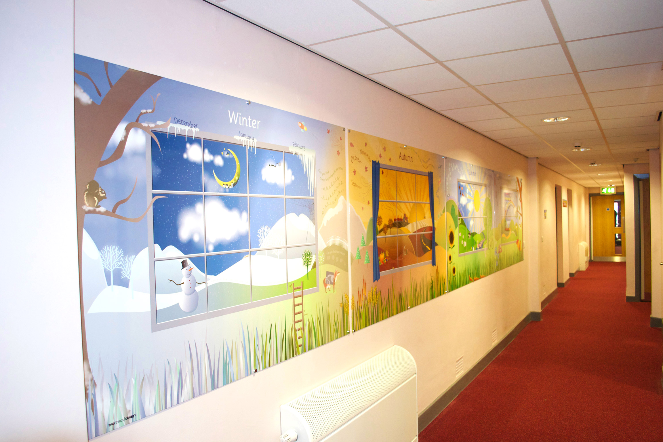 The Four Seasons – Early Years Corridor Display - Image 2